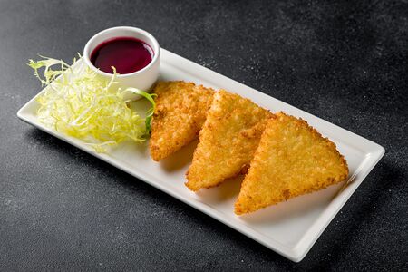 Сулугуни жареный