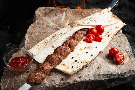 Люля-кебаб из баранины