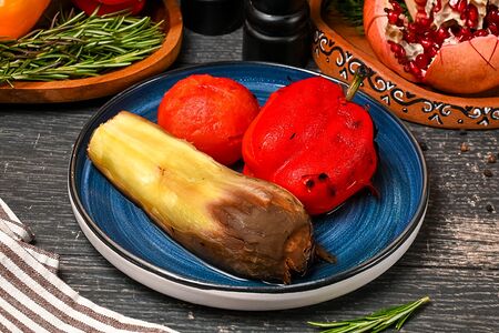 Овощи на углях