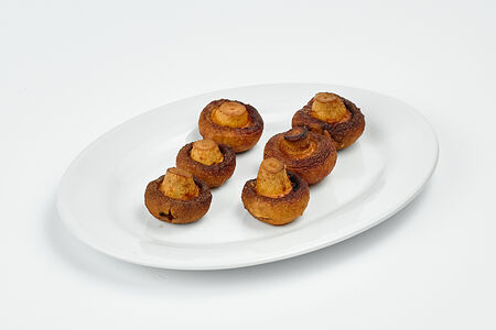 Грибы на мангале