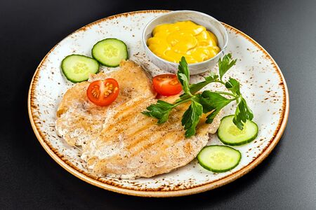 Куриная грудка-стейк