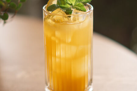 Холодный чай Эрл грей-персик