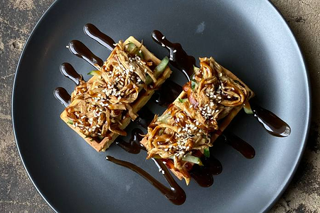 Вафли с индейкой