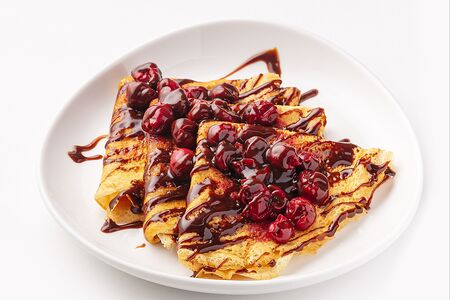 Блинчики Вишня-шоколадная ириска