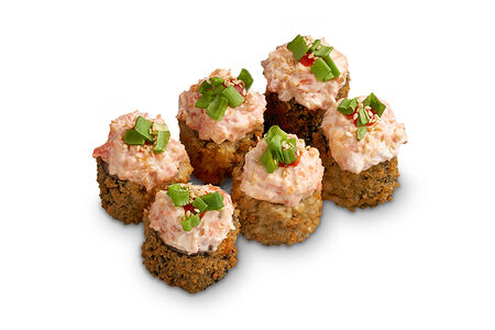 Ролл темпура с острой креветкой