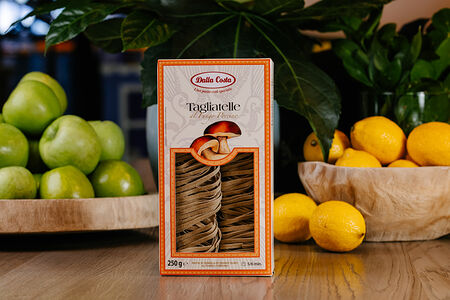 Тальятелле с белыми грибами