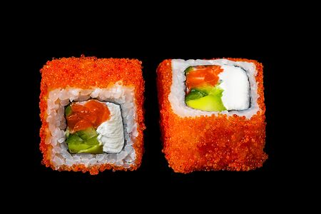 Калифорния с креветкой 