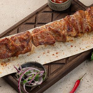 Шашлык из cвинoй шейки