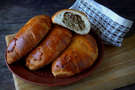 Кулебяка с капустой