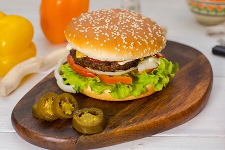 Бургер Мексиканский острый