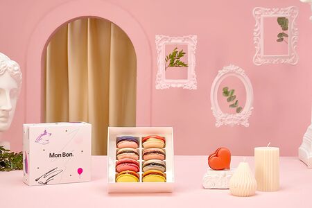 Набор монбонов I like fruit, лента и открытка