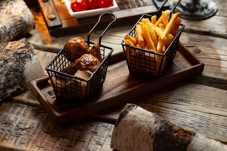 Печёный картофель