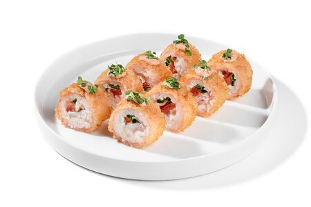 Темпура в маменори с беконом