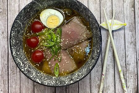 Суп Рамен с говядиной