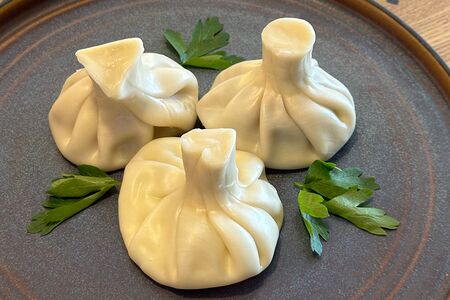 Хинкали с домашним фаршем 