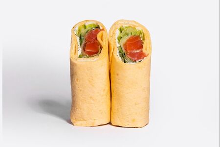 Сэндвич-ролл с лососем