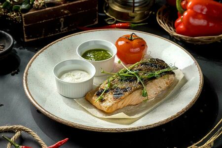 Стейк из форели