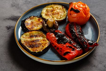 Овощи на мангале