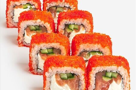 Калифорния с Копчёным Лососем ролл
