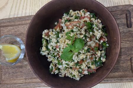 Табуле с печеными овощами