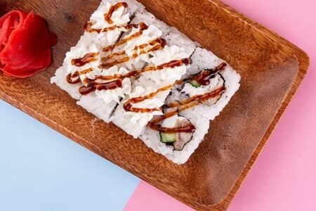 Ролл Окунь фри