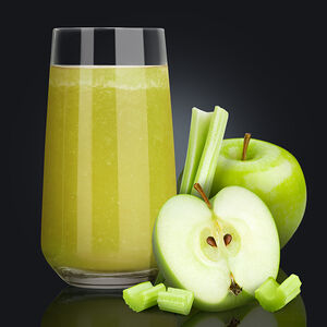 Сок яблочно- сельдереевый свежевыжатый