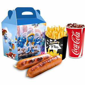 Сосики 2 шт + фри + напиток на выбор + маленькая игрушка