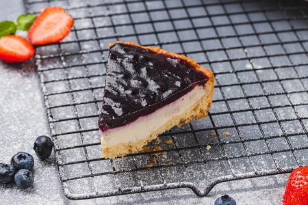 Черничный чизкейк