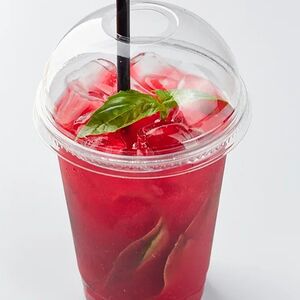 Лимонад Малина-базилик