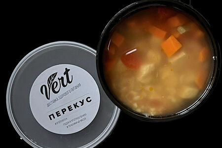 Рассольник с куриным филе