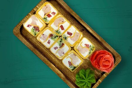 Тортилья с курицей