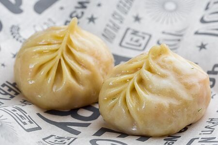 Манты с телятиной