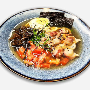 Рамен с морепродуктами