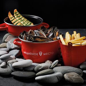 Мидии в соусе том ям