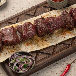 Шашлык из говяжьей мякоти