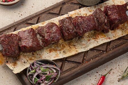 Шашлык из говяжьей мякоти