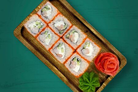 Калифорния с креветкой