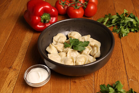 Пельмени по-домашнему отварные