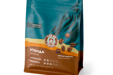 Кофе Уганда Касесе в зернах