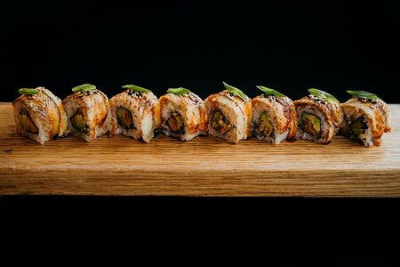 Угорь, фуа-гра