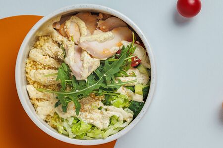 Поке с курицей