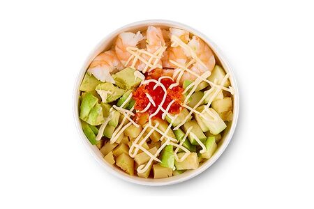 Поке с креветкой