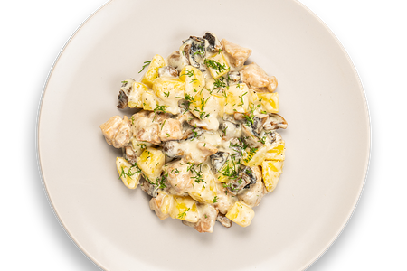 Сливочный картофель