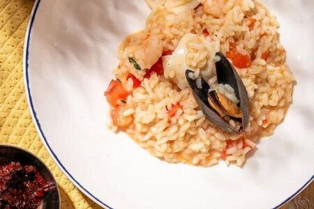 Ризотто с морепродуктами