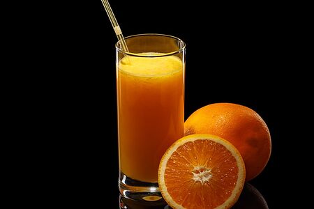 Сок свежевыжатый апельсиновый