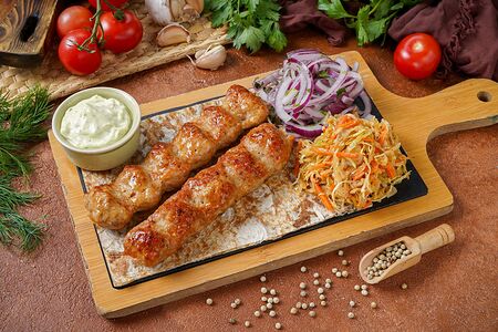 Люля куриная на углях