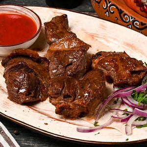 Шашлык из бараньей мякоти