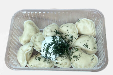 Вареники домашние с картошкой и квашеной капустой