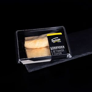 Блинчики с ветчиной и сыром