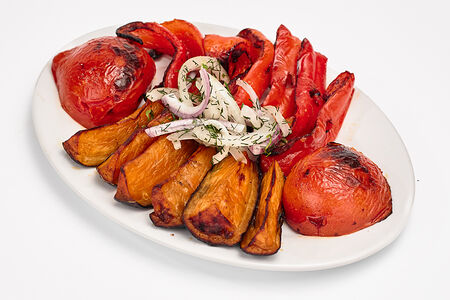 Овощи на мангале